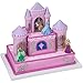 DecoPac DecoSet Disney Princess Happily Ever After Birthday Cake Topper 6Piece Cake Decorations Includes Castle with Moveable Turrets Cinderella Ariel and Rapunzel Figurines - Image 3
