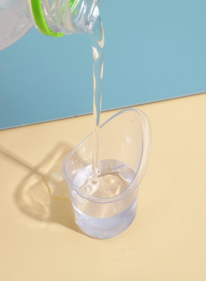 Hpmjz 50 Pcs Disposable Eye Wash Cups Plastic Measuring Cup Portable Eye Flush Cleaning Cups for Rinse Flush 5ml Eyes Bath Washer Eyes Care Tool for Drops Seniors Travel Cleaning - Image 4