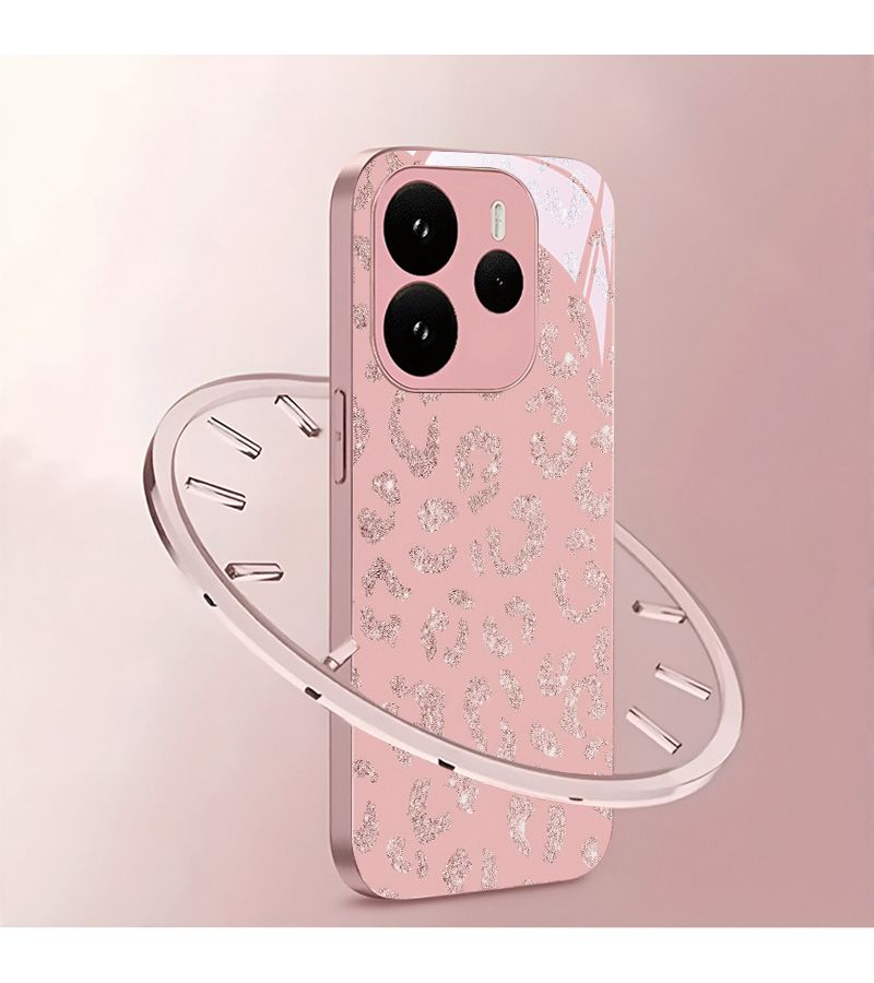 غلاف خلفي لحماية جهاز Xiaomi Redmi 13C مع تصميم مطبوع نمر وطلاء لامع متدرج بلونين، عالي الوضوح، مضاد لبصمات الأصابع، نحيف وخفيف الوزن. - Image 3