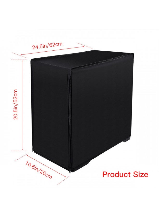 CASEDAO PC Computer CPU Dust Cover, Mid-Tower Case Protector, Host Dust Waterproof Cover, 10.6W x 20.5H x 24.5D Inch/27 x 52 x 62.5 CM Desktop CPU Accessories  - Image 1