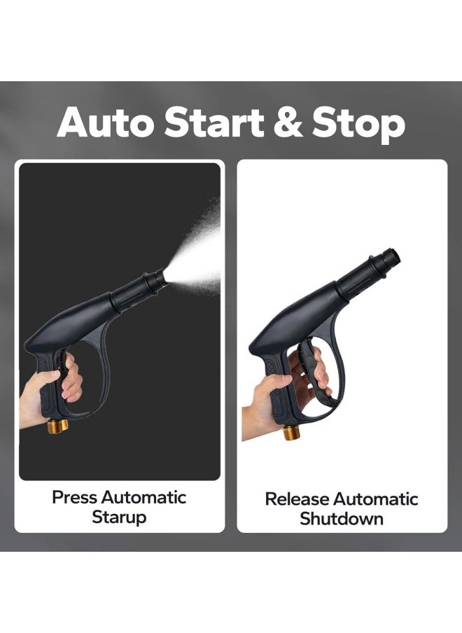 Electric Pressure Washer 3500 Psi 2000W High Power Washer with 32 ft Hose Detachable Water Gun Electric Pressure Washer for Cleaning Cars Fences Pool