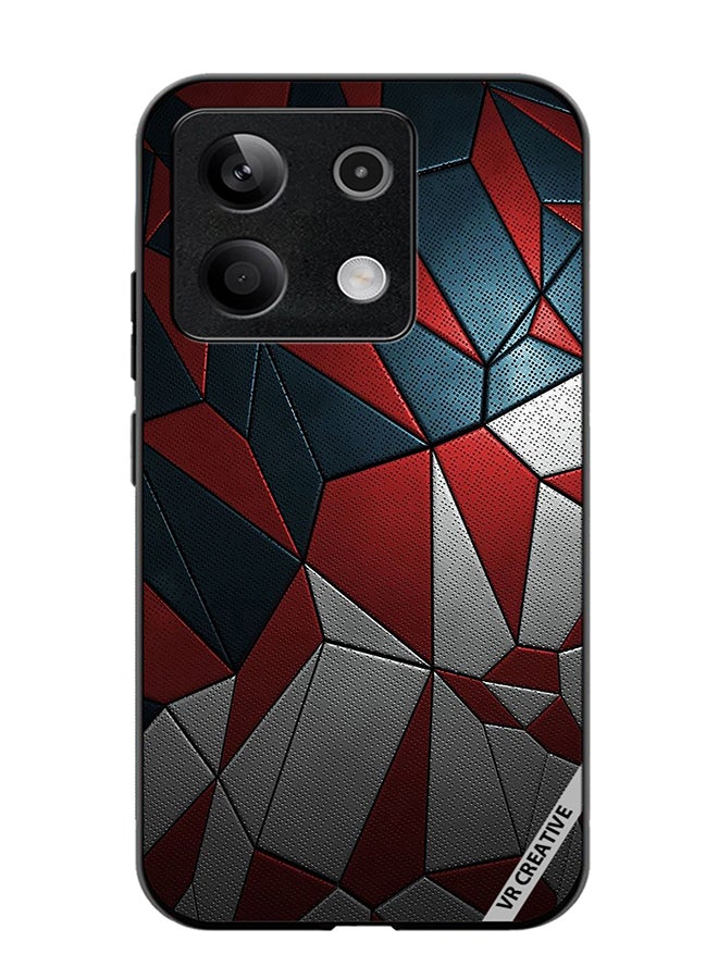 VR CREATIVE Protective Case Cover For Xiaomi Poco X6 Abstract Design Multicolour - Image 1