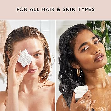 Kitsch 2in1 Shampoo Body Wash Bar Ultra Sensitive Bar Shampoo and Body Bar Soap for Radiant Hair Skin Fragrance Free Solid Shampoo Bar for Hair Natural Body Soap Zero Waste 32oz - Image 4