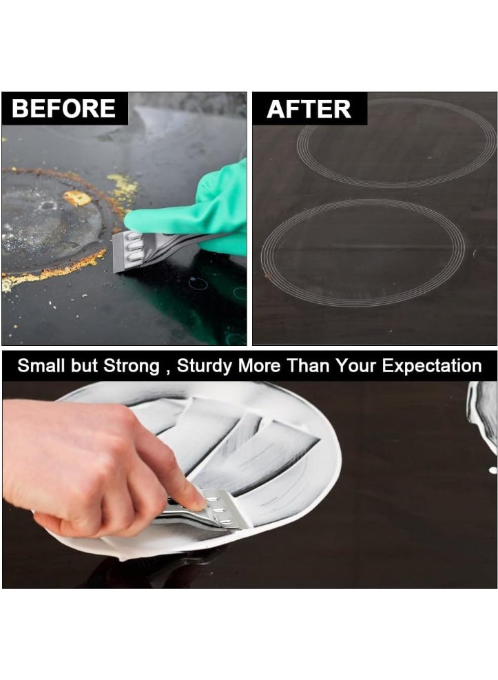 Bluejw Ceramic Glass Scraper ，Oven Scraper for Glass for Kitchen and Home, Glue, Colour, Decals, Hob and Oven - Image 5