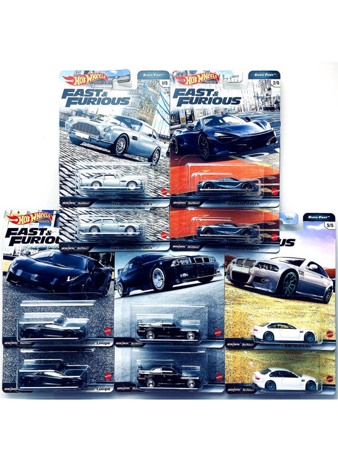 HNR88 Hot Mattel Wheels European Speed And Passion GBW75 Collectible Alloy Car Model HNW46-Color:GBW75-9C6K - Image 1