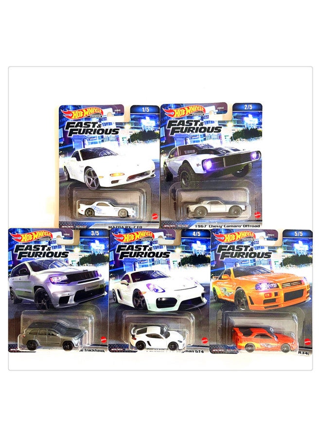 HNR88 Hot Mattel Wheels European Speed And Passion GBW75 Collectible Alloy Car Model HNW46-Color:GBW75-9C6K - Image 4