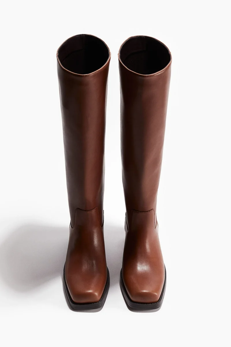 H&M Knee-high biker boots