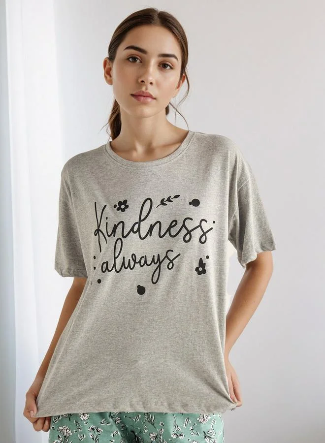 سبلاش فيڤ طقم بيجامة تي شيرت وشورت