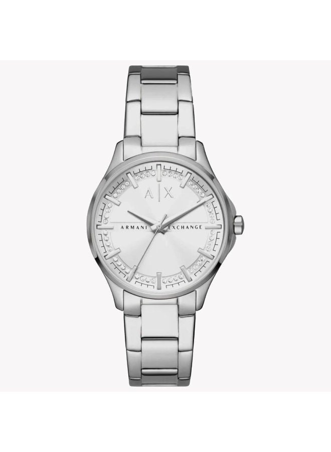 سعر ومواصفات ارماني اكسشينج Women Stainless Steel Analog Wrist Watch AX5256 (N70338655V) على Noon EG