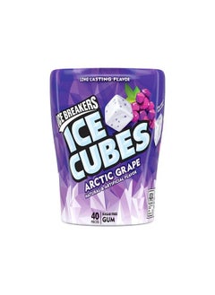 Ice breakers Ice Cubes Arctic Grape Flavored Sugar Free Chewing Gum Made With Xylitol 40 Piece Container (6 Ct)  - Image 3