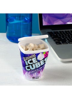 Ice breakers Ice Cubes Arctic Grape Flavored Sugar Free Chewing Gum Made With Xylitol 40 Piece Container (6 Ct)  - Image 5