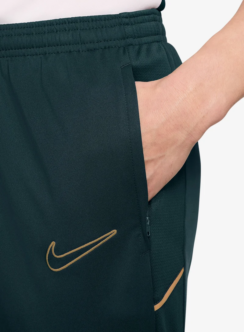 Nike MIDNIGHT SPRUCE/MIDNIGHT SPRUCE/ELEMENTAL GOLD/(METALLIC GOLD) Brazil Dri-Fit Academy 25 Pants for Men | Best Price UAE