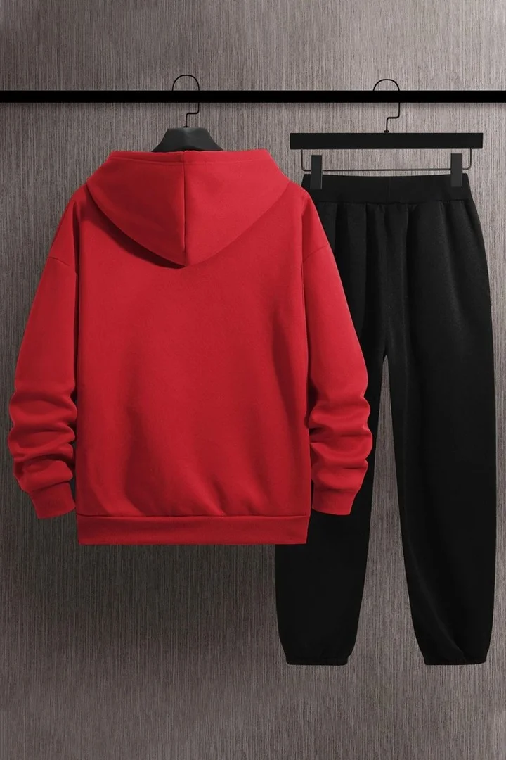 ONLYTRENDWEAR Unisex Chen Grape Cake Tracksuit Set S.m. Red