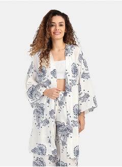 Carina Wide Long Sleeves Kimono  - Image 1