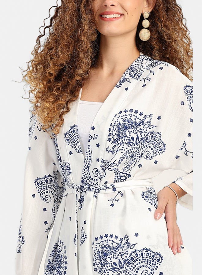 Carina Wide Long Sleeves Kimono  - Image 4