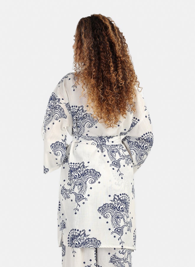 Carina Wide Long Sleeves Kimono  - Image 3