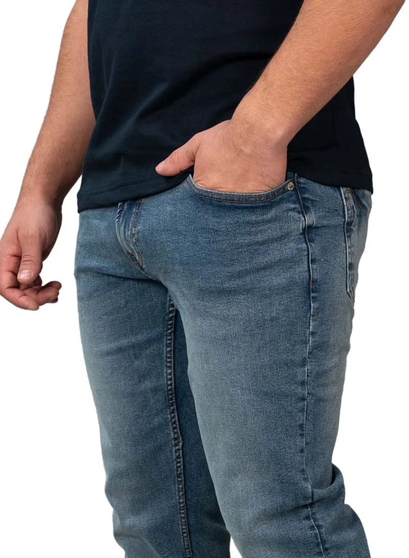 GIORDANO  Men's Skinny Taper Stretch Cotton Denim Jeans Low Rise for Men | Best Price UAE