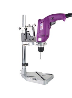 Shoppingekart Cast Iron Base Drill Machine Stand Height 400mm Heavy Weighted Bench Press Jig for electric Hand drill Adjustable Collet upto 60mm Drilling Depth upto 42mm  - Image 1