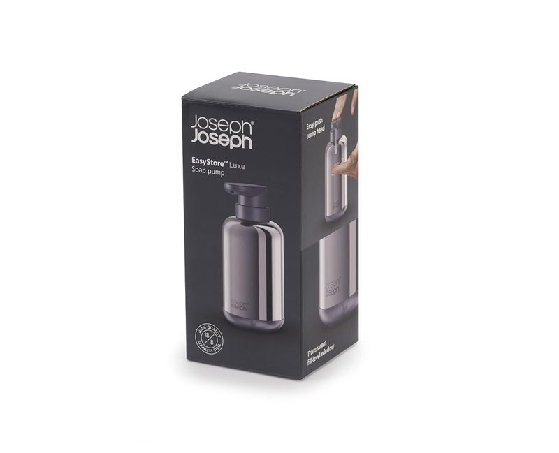 Joseph Joseph Joseph Joseph Soap Dispenser, Stainless Steel, One Size  - Image 3