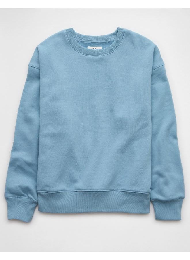American Eagle AE Everyday Luxe Crew Neck Sweatshirt  - Image 3