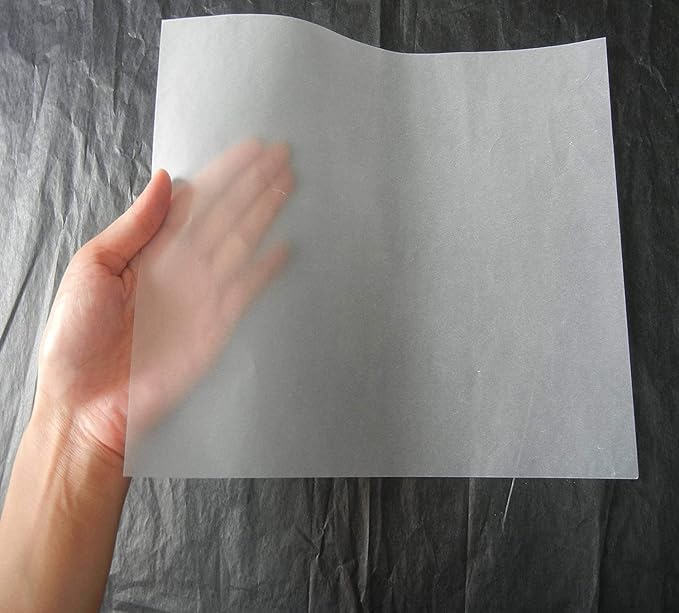 ZAEGO ZAEGO Oil Absorbing Butter Paper Sheets Tracing Grease Proof Baking Paper Used in Cooking Wrapping Grilling Steaming Frying Use Pack of 50 pcs  - Image 5