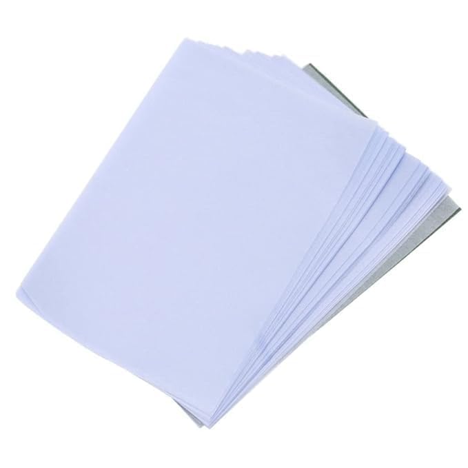 ZAEGO ZAEGO Oil Absorbing Butter Paper Sheets Tracing Grease Proof Baking Paper Used in Cooking Wrapping Grilling Steaming Frying Use Pack of 50 pcs  - Image 2