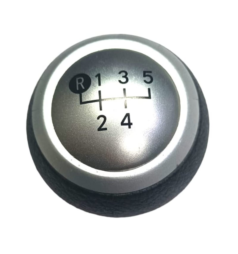 Auto-Ex Metal Gear Lever/Shifter Knob Compatible/Replacement for Etios 5 Gear Diesel Varient Only (Chrome Finish) - Image 2