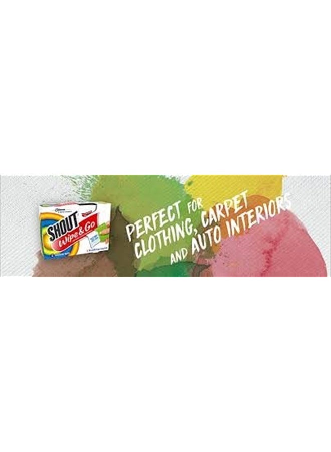 Shout Wipes, Wipe and Go Instant Stain Remover, Laundry Stain and Spot Remover for On-the-Go, 4 Wipes (Pack of 1) - Image 4