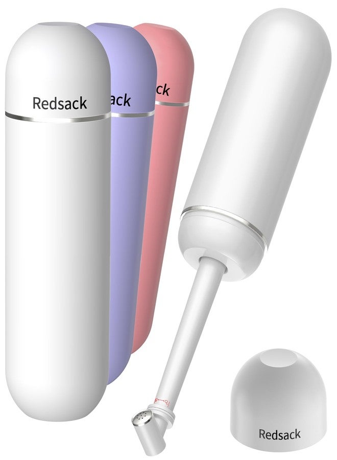 ردساک زجاجة بيديه محمولة من ريدساك للنساء والرجال للسفر، ملحق بيديه شخصي للمرحاض، بيديه يدوي (أبيض) - Image 1