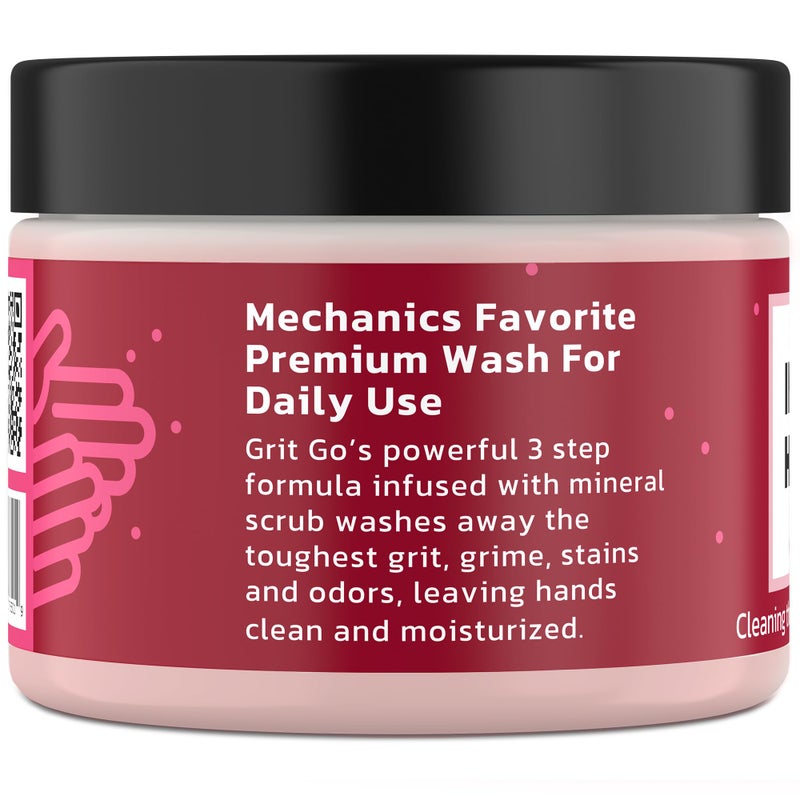Grit Go Industrial Hand Soap - Removes Grease, Oil, Rust & Paint; A hand cleaner for mechanics, construction workers, and all working hands, Made in America - Image 3