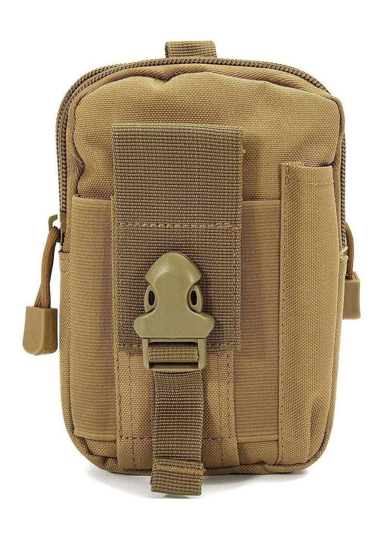 Arabest - Tactical Waist Pouch, EDC Utility Gadget Waist Bag, Compact Multipurpose Tactical Molle Pouch with Zipper, Universal Waist Belt Bag for Camping Hiking Outdoor Visit the Arabest Store    SAR41.40 - Image 1