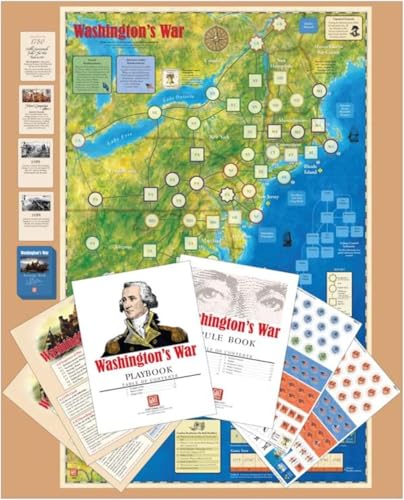 GMT Games 1002 Washingtons War The American Revolution - Image 5