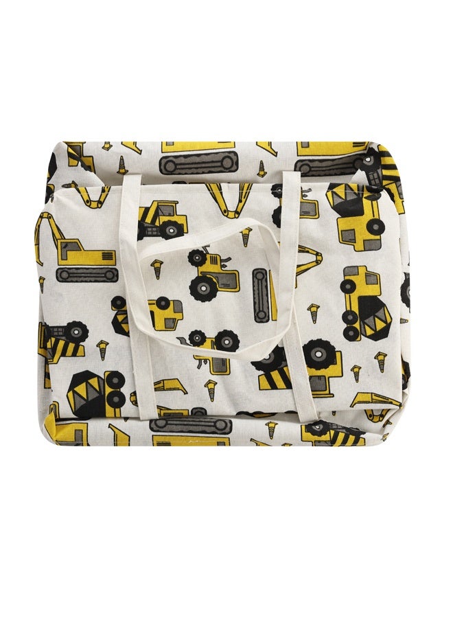 LAWAZIM 88L Large Laundry Hamper Dirty Clothes Collapsible - Truck Design - Freestanding Tall Laundry Basket with Handles, Foldable Storage Bin for Toys, Clothes, Dorm, Kids Room, Home Organization - Image 5