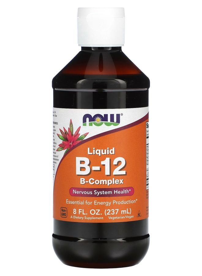 now Liquid B-12 B-Complex 8 fl oz (237 ml)