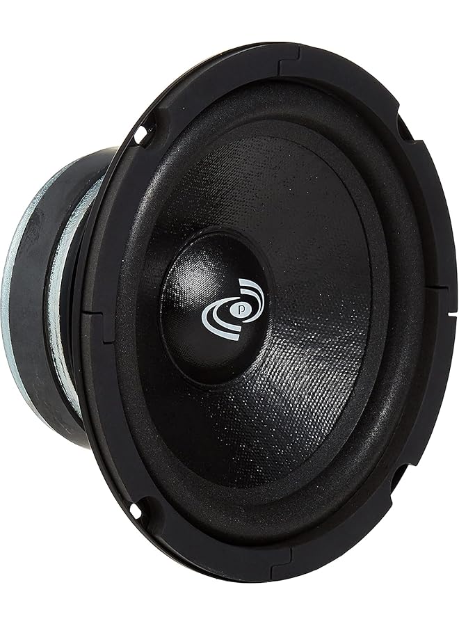 Pyle 1 Pdmw6 Loudspeaker Speaker Medium Bass Round 165 Cm 165 Mm 6.5" 125 Watt Rms 250 Watt Max Impedance 8 Ohm House Dj Parties Disco Party Car, 1 Piece - Image 1