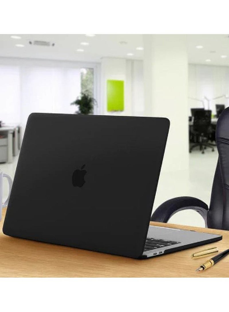 CATANES MacBook Pro 13-inch Model A1706 (2016) Protective Case Hard Shell Laptop Cover Front and Back Sleeve Case Black - Image 4