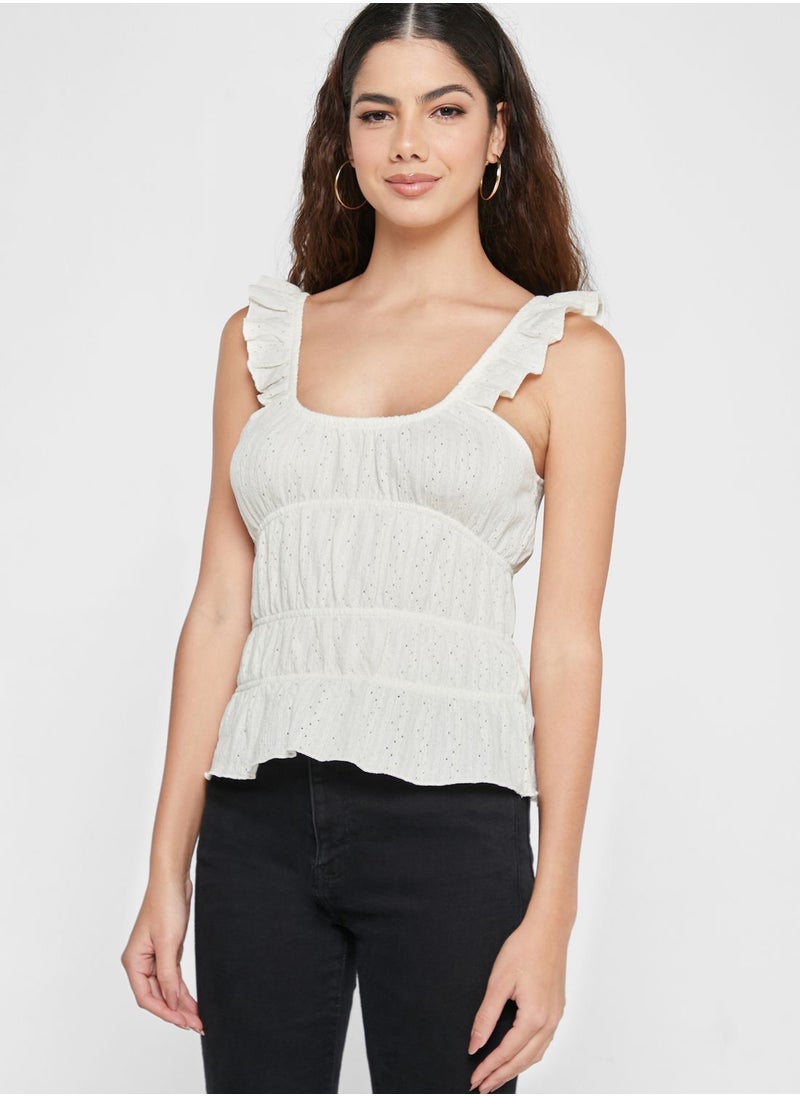 Ruffle Shoulder Cami - pzsku/ZD670DF629DD1DAACB727Z/45/_/1694784838/8a5ad292-0c78-4c8c-b9d4-4d4fa4765fd4