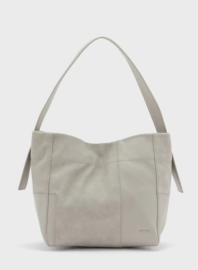 CALVIN KLEIN Texture Block Medium Shopper