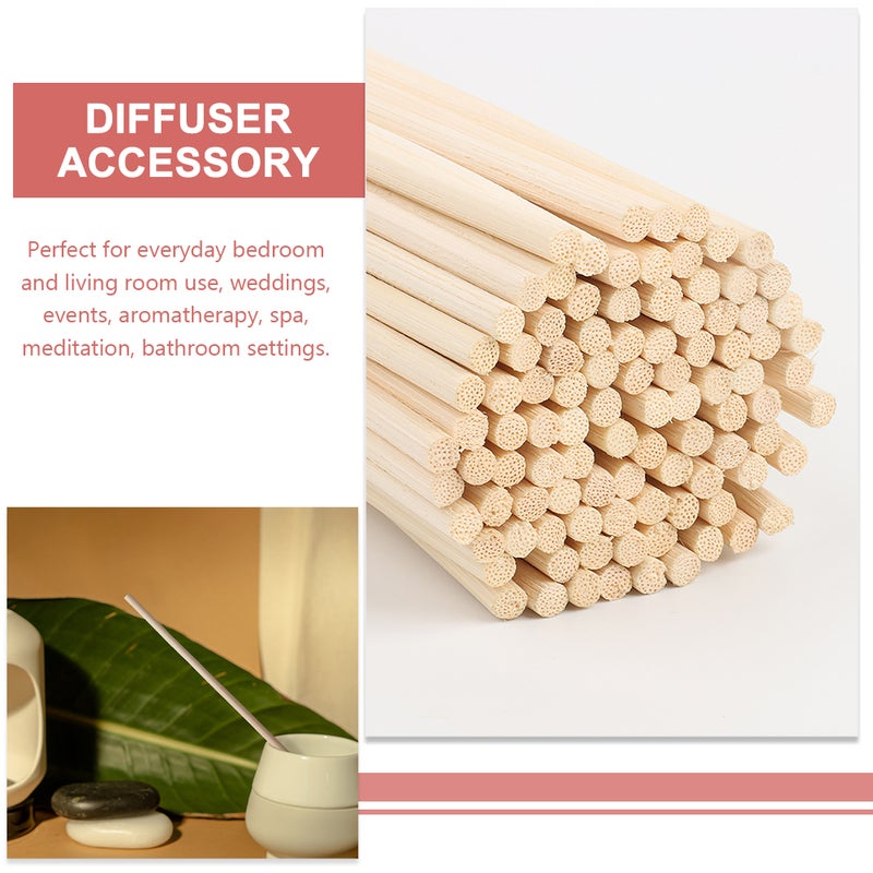100Pcs Rattan Reed Diffuser Sticks Rattan Room Oil Fragrance Diffuser Refill Sticks Supply - Image 2