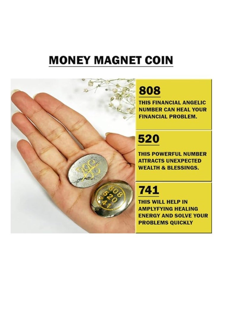 REBUY REBUY Pyrite Stone Money Switch Coin Pyrite Money Switch Word and Zibu Symbol Coin  - Image 4
