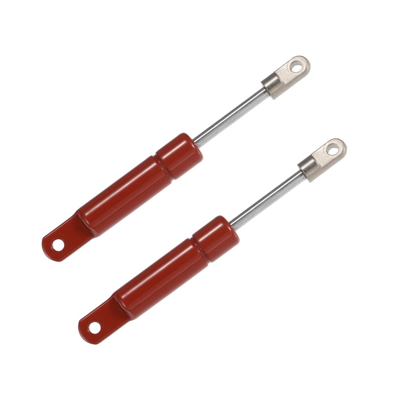 Generic X AUTOHAUX 2 Pcs 4 Inch 5Ibs/22N Red Lift Supports Struts Shocks Gas Spring Universal for RV Car Truck Boat Window Cabinet Door Cover Lids  - Image 1