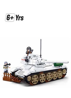 Army Series - Tank Building Set From Battle Of Budapest 518 Piece - Multicolor