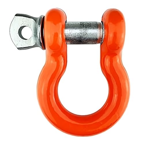 Mile Marker 60-50158 Powder Coated 5/8″ Shackle | 3.2 Ton Working Load Limit | Durable Alloy Metal D Ring Hooks | Identical Specifications as Original Equipment | High Strength | Easy Installation - Image 1