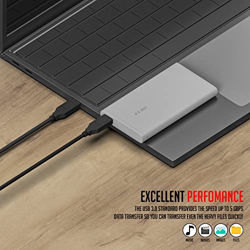 LS LAPSTER Quality Assured Fast Speed Usb 3.0 Type A Cable, Usb Male To Male, Cable Cord For Laptop Cooling Pad, Hard Drive (Black-50Cm) - Image 3
