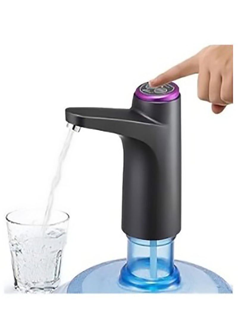 موزع مياه أوتوماتيكي لإبريق عالمي سعة 3-5 جالون - مضخة مياه كهربائية قابلة لإعادة الشحن عبر USB، موزع زجاجات مياه مريح ومحمول - Image 5