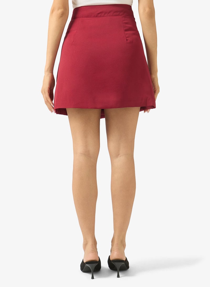 Ginger Mini Wrap Skirt - Image 3