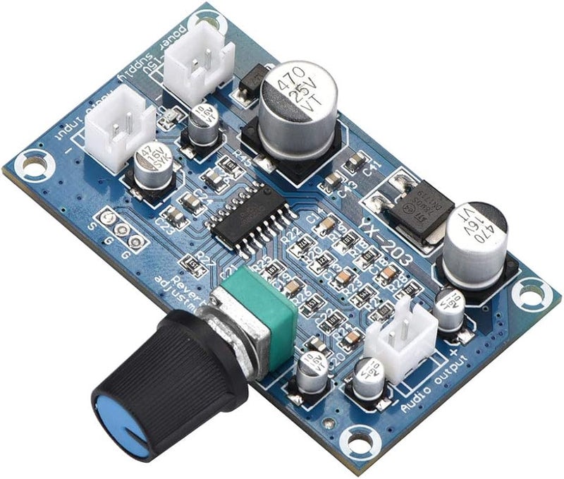 Single Channel Microphone Reverberation Board Powered By DC 6 to 15V - Image 2
