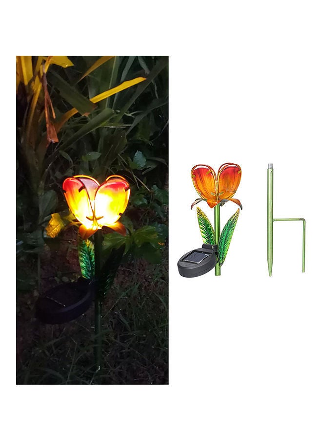 NIBEMINENT Solar Powered Flower LED Light Multicolor - Image 2