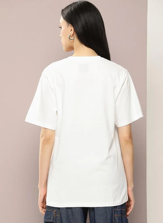 ديلينجر تيشيرت Dillinger بطبعة جرافيك بتصميم Oversized Corse Vibes