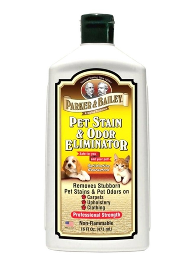 مزيل البقع والروائح الكريهة للحيوانات الأليفة، شفاف، 16 أونصة